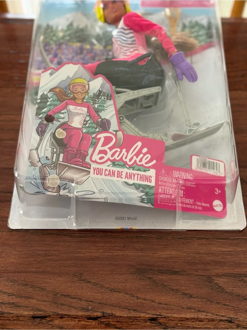 Barbie You Can Be Anything Alpine Skier Doll Winter Sports NWT
